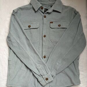 Buffalo David Bitton Light Blue Corduroy Shirt